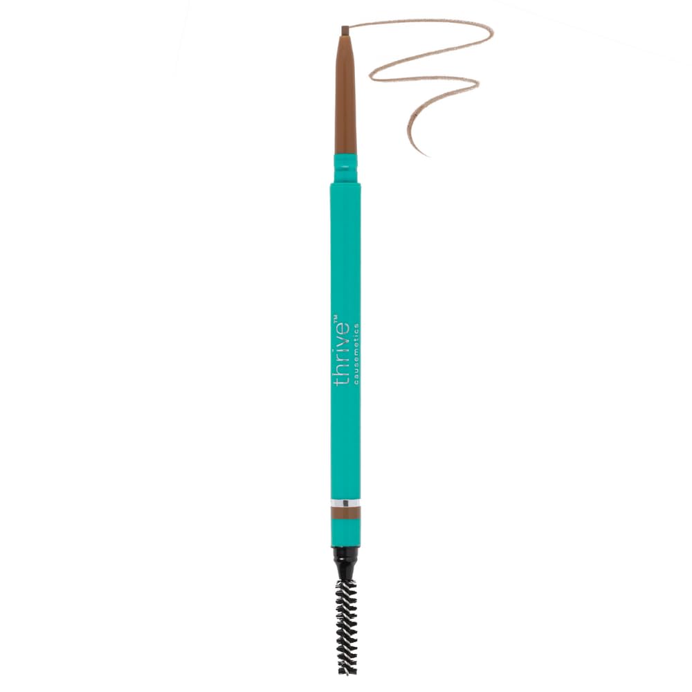 Thrive Causemetics Infinity Waterproof Eyebrow Pencil, Taupe Shade
