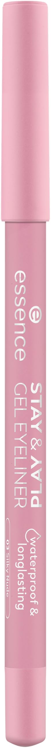 essence Stay & Play Gel Eyeliner Pencil (01 | Black Raven), Vegan