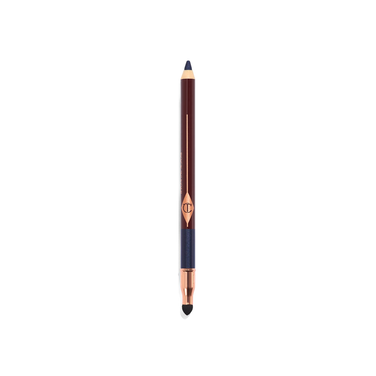 Charlotte Tilbury Rock 'N' Kohl Eyeliner Pencil - Waterproof Eyeliner with a Precision Smudger Tip - Infused with an Enhanced Kajal Formula for Sultry, Smokey Eyes