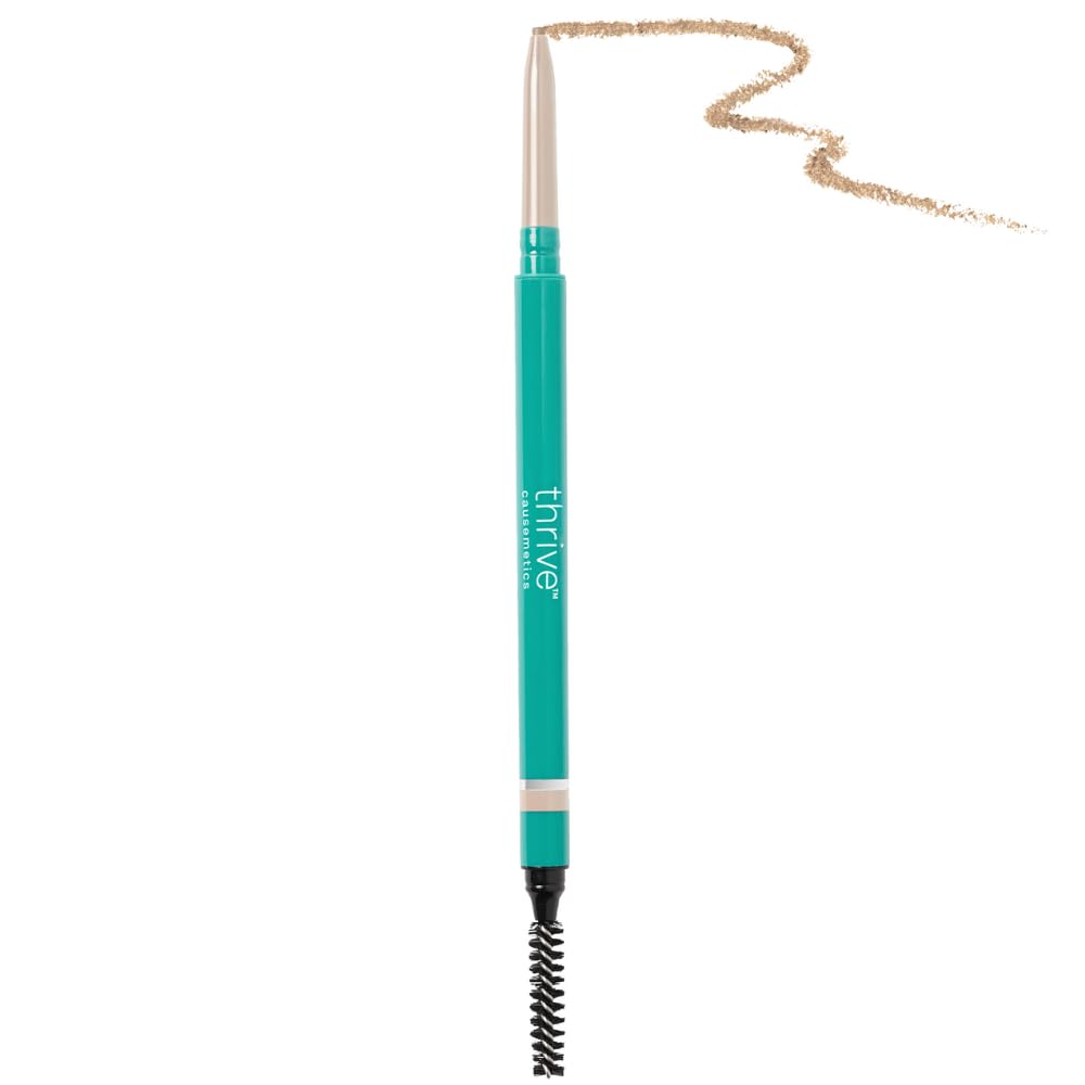 Thrive Causemetics Infinity Waterproof Eyebrow Pencil, Taupe Shade