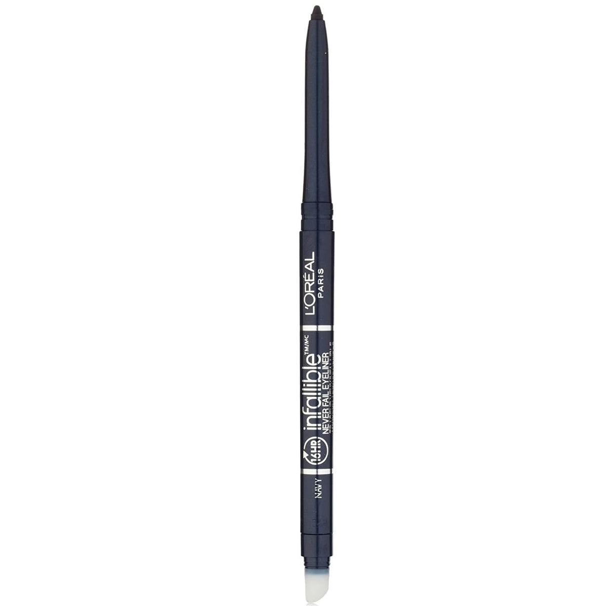L'Oreal Paris Makeup Infallible Never Fail Original Mechanical Pencil Eyeliner with Built in Sharpener, Brown, 0.008 oz.