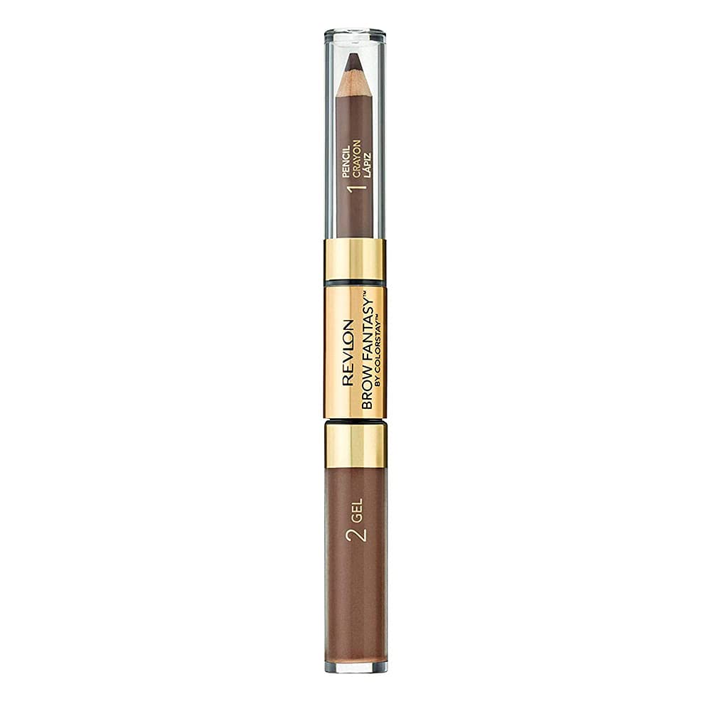 Revlon ColorStay Brow Fantasy Pencil & Gel, 002 Soft Brown