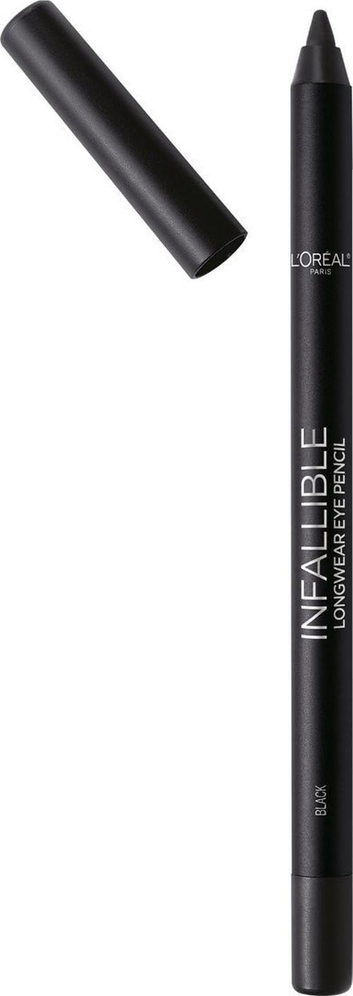 L'Oreal Paris Makeup Infallible Pro-Last Pencil Eyeliner, Waterproof and Smudge-Resistant, Glides on Easily to Create any Look, Bronze, 0.042 oz.