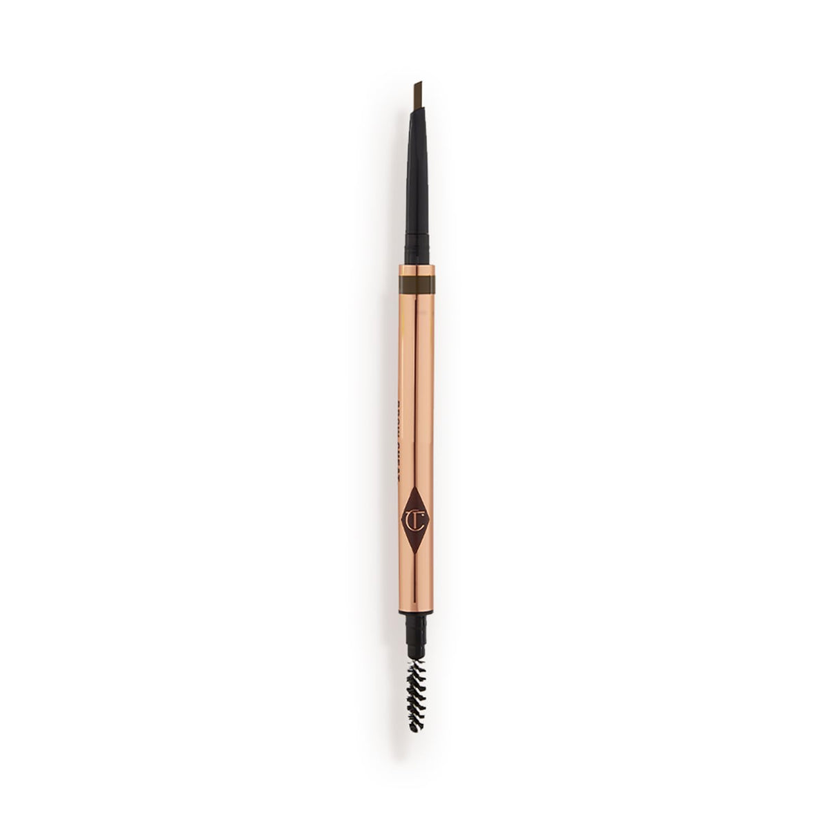 Charlotte Tilbury Brow Cheat Eyebrow Pencil - Refillable Micro-Precision Brow Pencil with Angled Tip for Natural Hair-Like Strokes - 16-Hour Wear, Waterproof, Vitamin E + Carnauba Wax