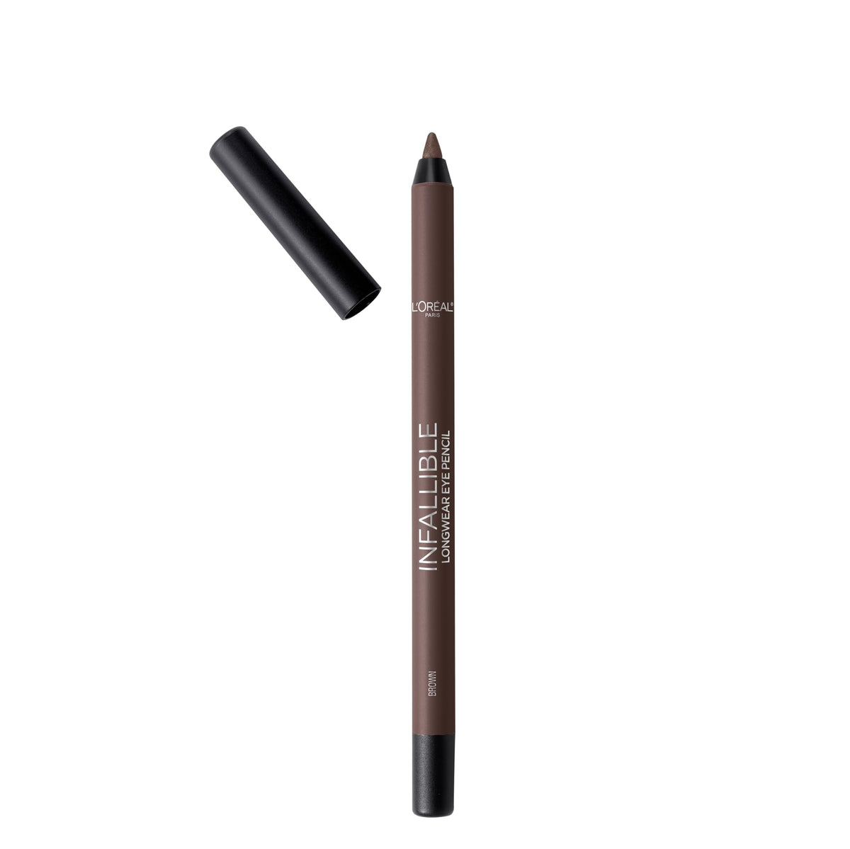 L'Oreal Paris Makeup Infallible Pro-Last Pencil Eyeliner, Waterproof and Smudge-Resistant, Glides on Easily to Create any Look, Bronze, 0.042 oz.