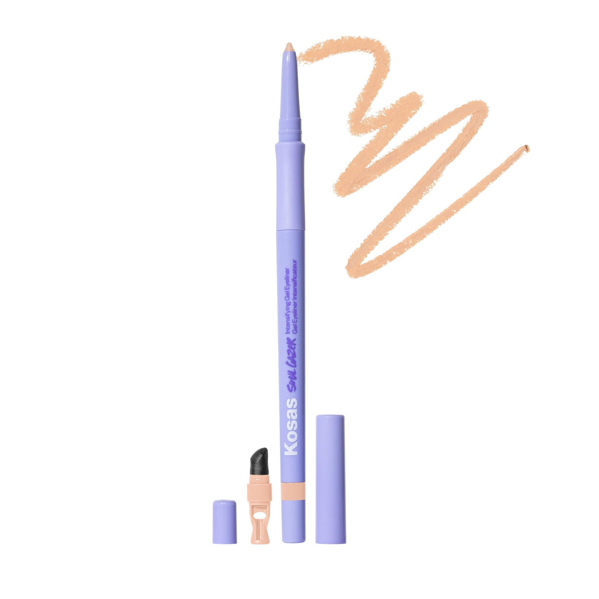 Kosas Soulgazer Waterproof and Smudge-Resistant Gel Eyeliner Blackened Blue