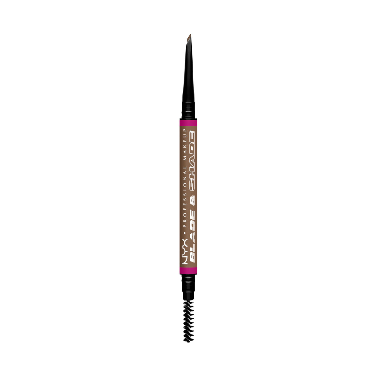 NYX PROFESSIONAL MAKEUP Blade & Shade Brow Pencil, Nano Mechanical Eyebrow Pencil, Up to 16HR Make Up Wear - Taupe