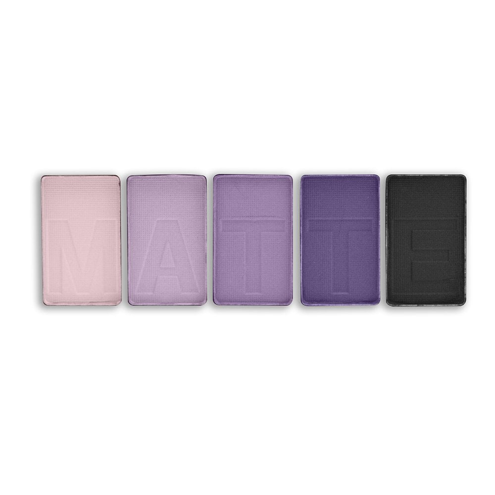 L.A. COLORS 5 Color Matte Eyeshadow, Purple Cashmere CEM473