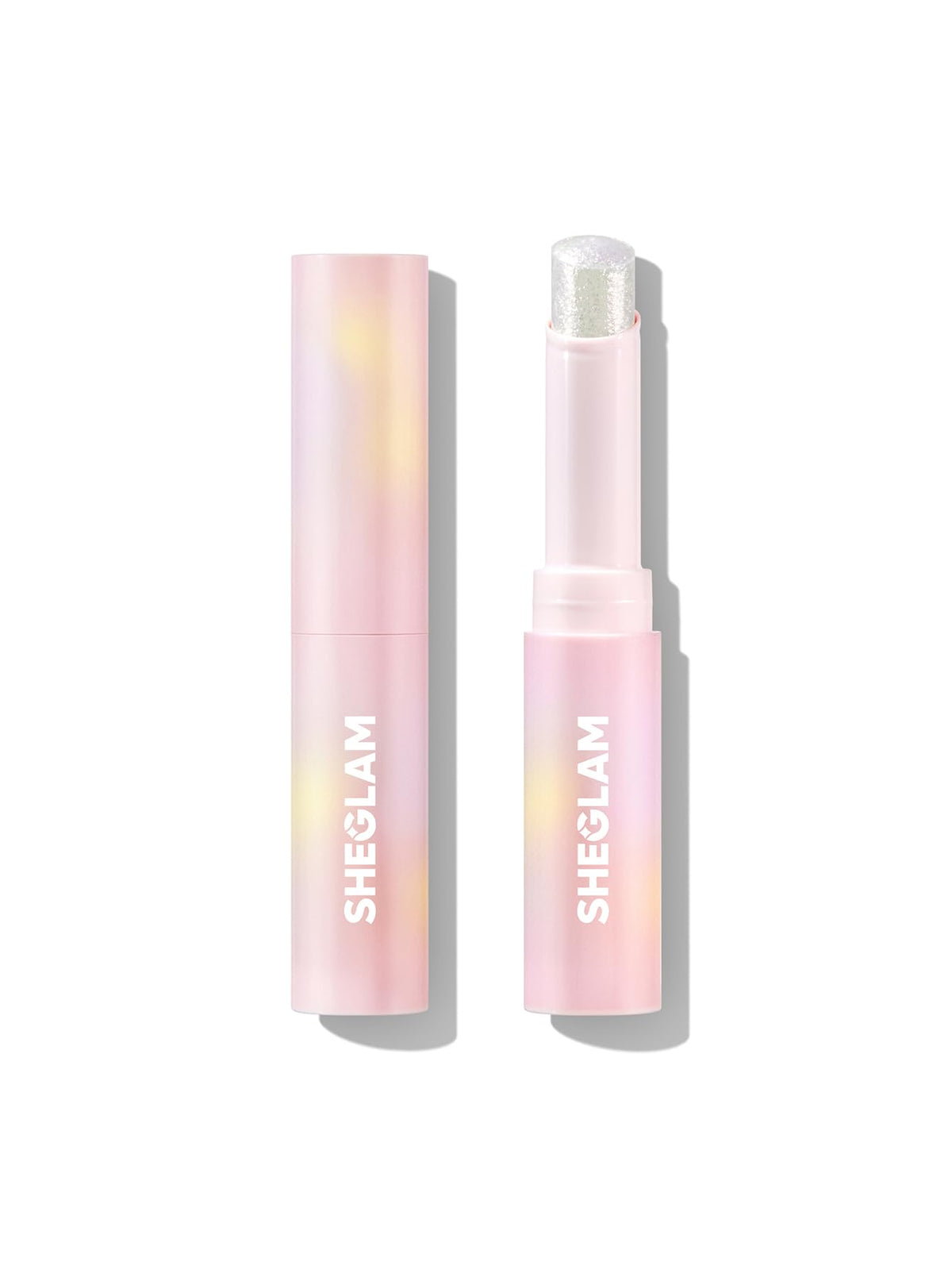 SHEGLAM Crystal Jelly Glaze Stick Eye Shadow Stick Eyeliner Brightener Pencil Crayon with Brush Easy to Blend Long Lasting Shimmer Eyeshadow-Champagne Gleam