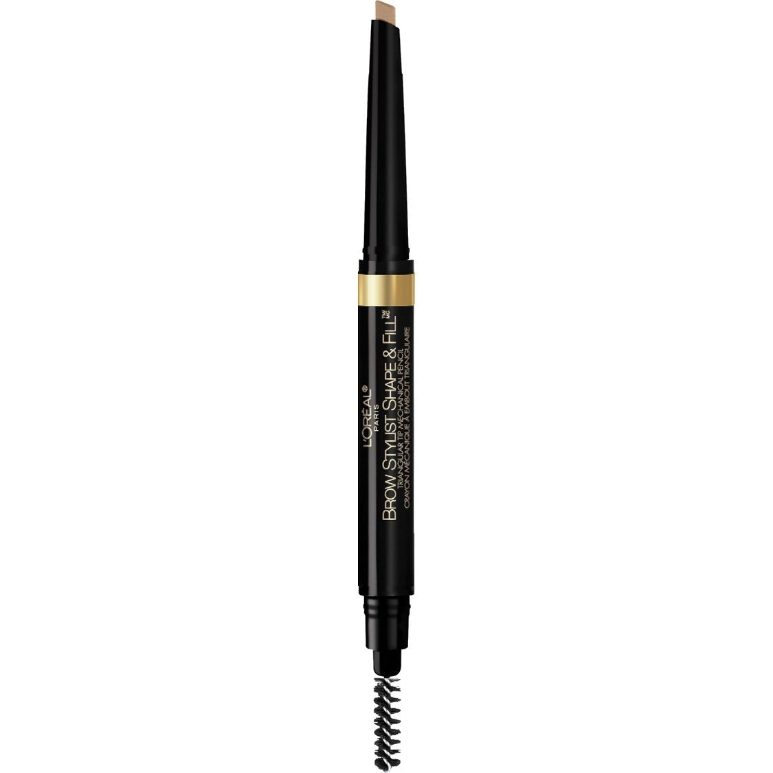 L'Oreal Paris Brow Stylist Shape & Fill Mechanical Eye Brow Makeup Pencil, Dark Brunette, 0.008 oz.