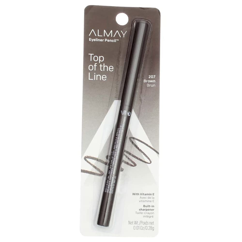 Almay All-Day Eyeliner Pencil, 205 Black, 0.01 oz
