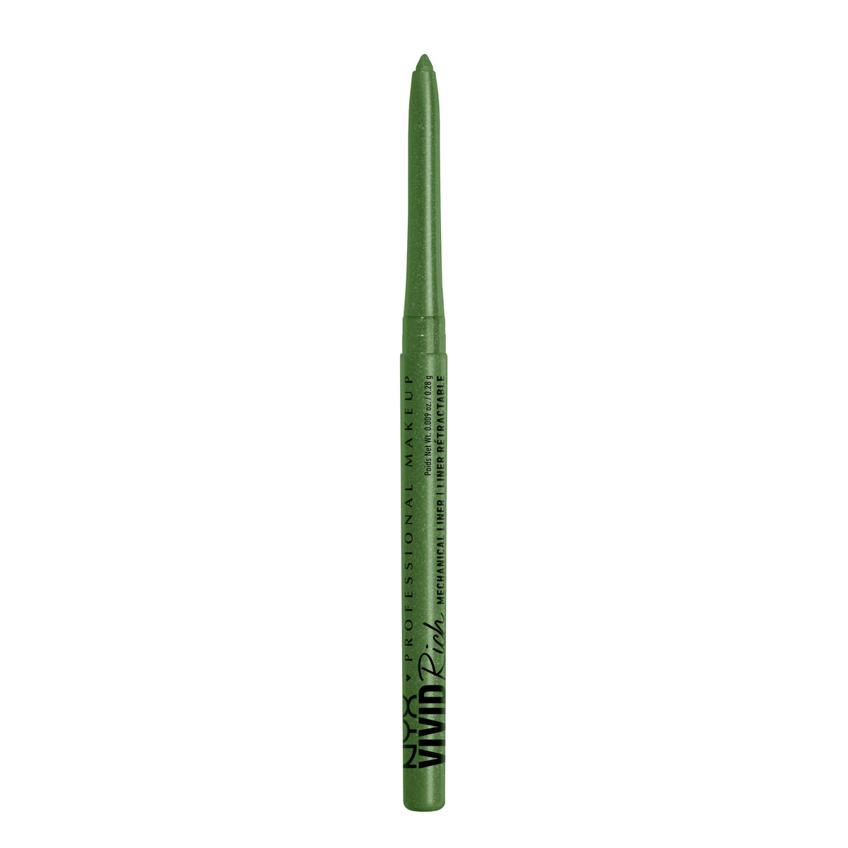 NYX PROFESSIONAL MAKEUP Mechanical Eye Pencil,Vivid Rich Mechanical, Creamy Retractable Eyeliner - Always Onyx, Black Eyeliner