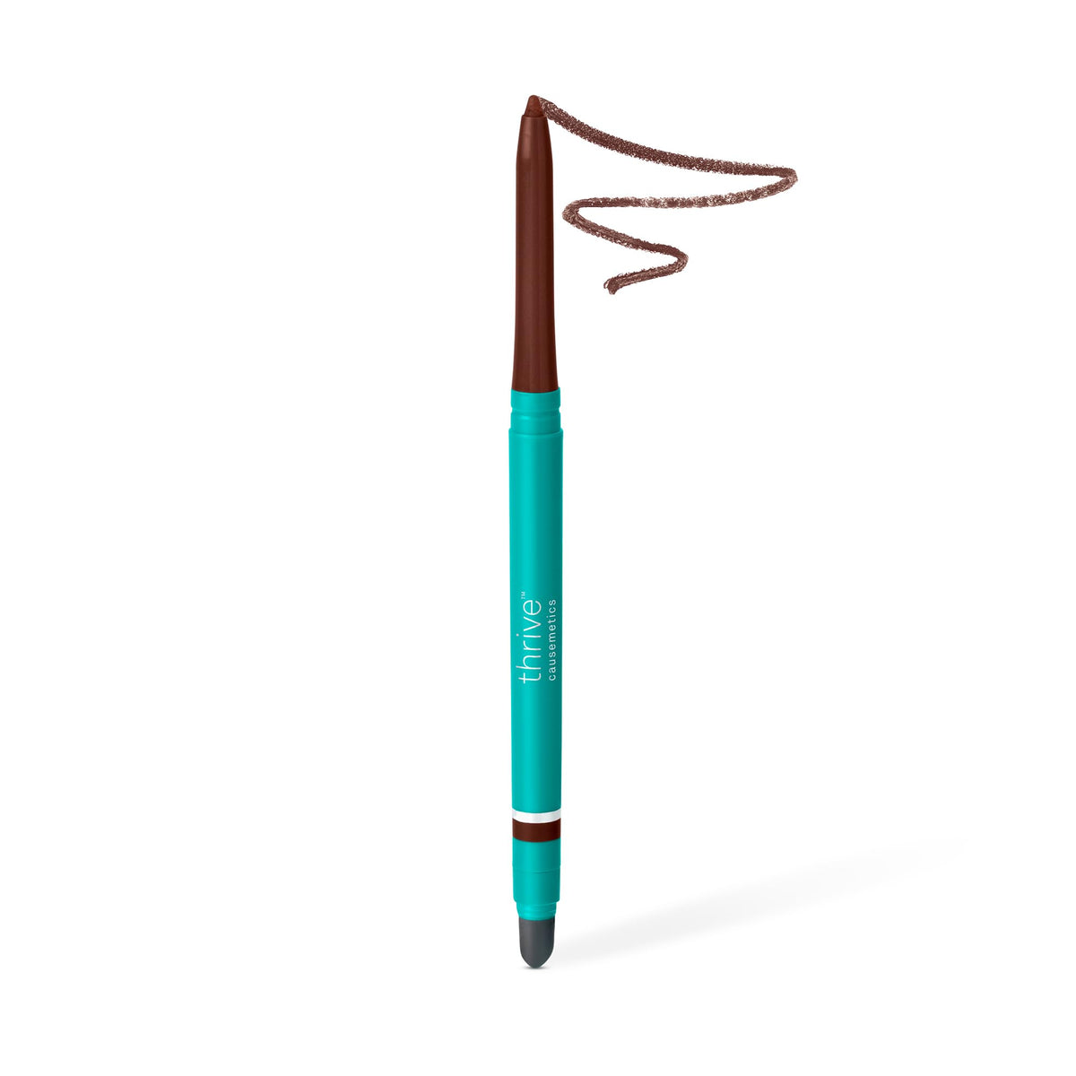 Thrive Causemetics Infinity Waterproof Eyeliner Pencil, Brown Matte Shade