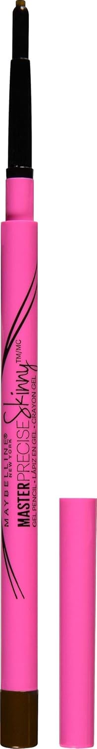 Maybelline Master Precise Skinny Gel Eyeliner Pencil, Sharp Brown, 1 Count