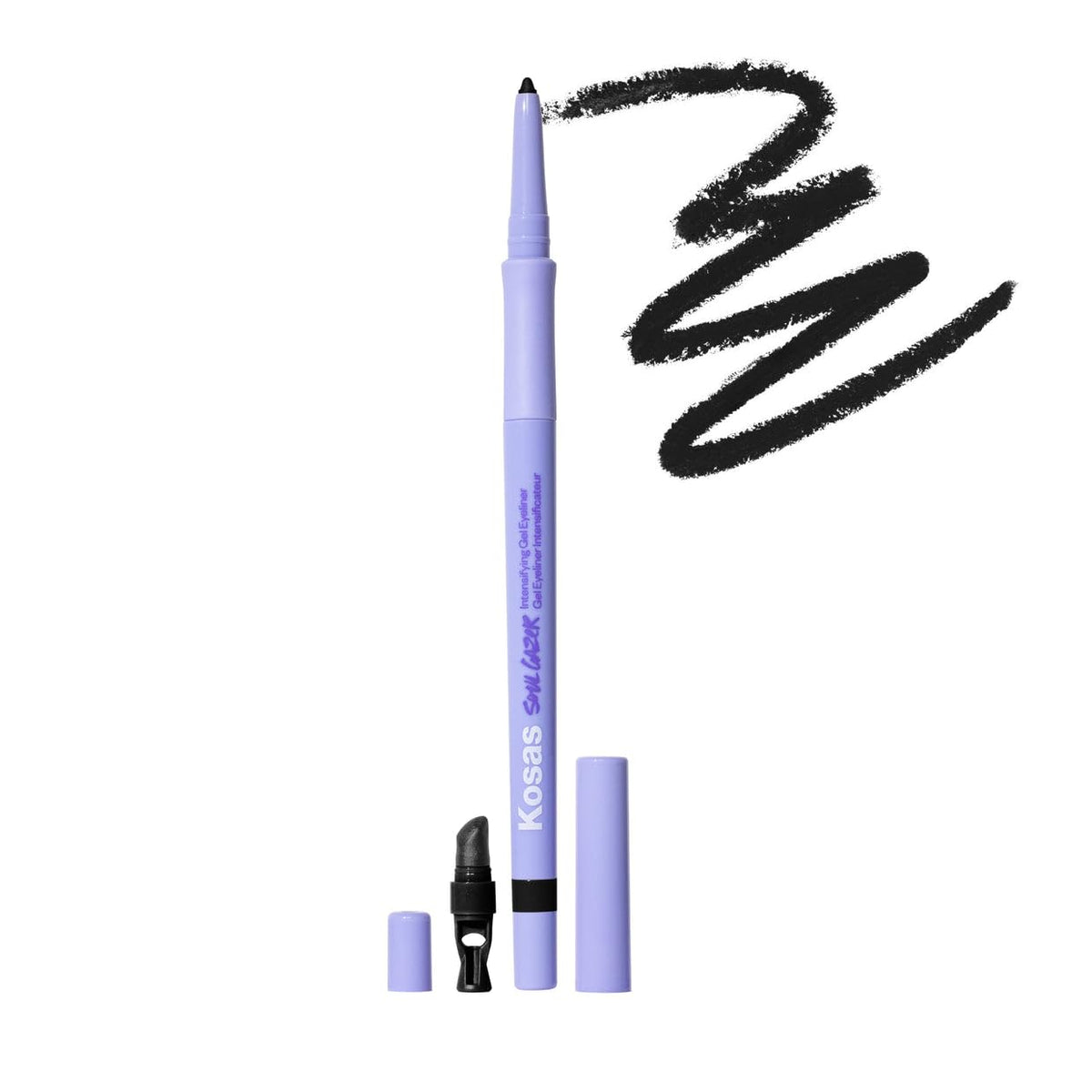 Kosas Soulgazer Waterproof and Smudge-Resistant Gel Eyeliner Blackened Blue