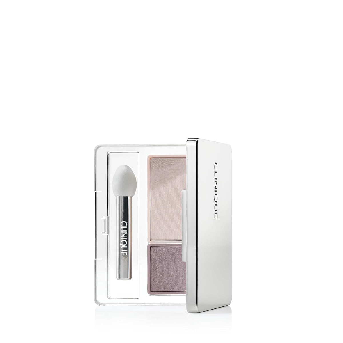 Clinique All About Shadow Duo Eye Shadow Makeup | Safe For Sensitive Eyes | Buildable + Long-Wearing Color | Smooth, Easy Application | Buildable + Long-Wearing Color | Smooth, Easy Application