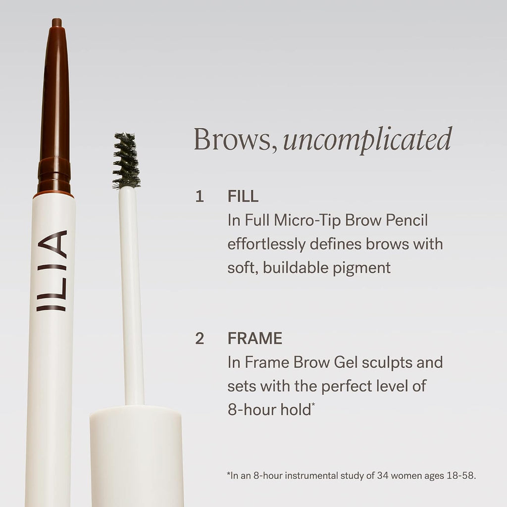 ILIA - In Full Micro-Tip Brow Pencil (Dark Brown)