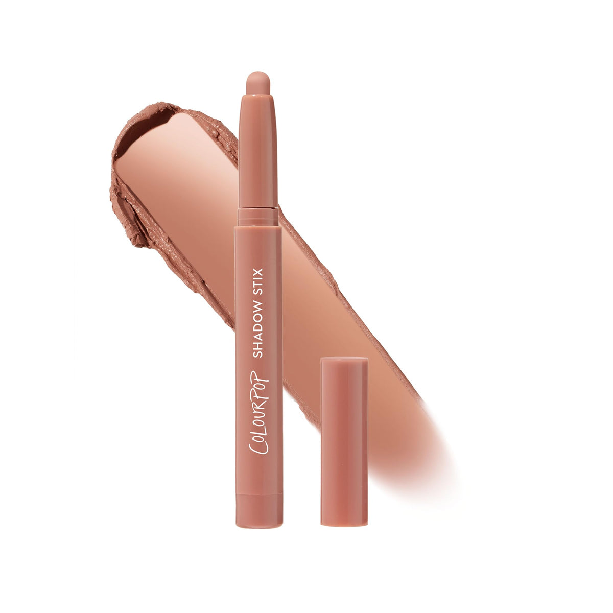 ColourPop Shadow Stix - Cream Eyeshadow Stick with Long-Lasting Color - Multi-Use Cream Makeup with a Built-In Sharpener & Precise Tip for Easy Application - Socialite (0.05 oz)