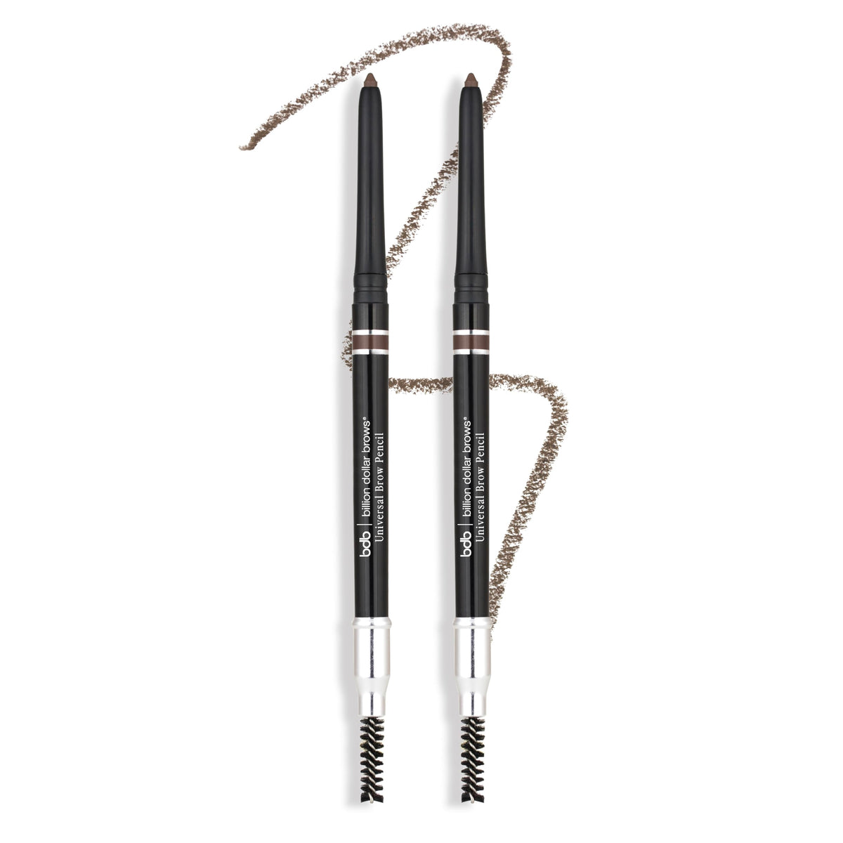 Billion Dollar Brows Universal Eyebrow Pencil Retractable Spoolie Liner