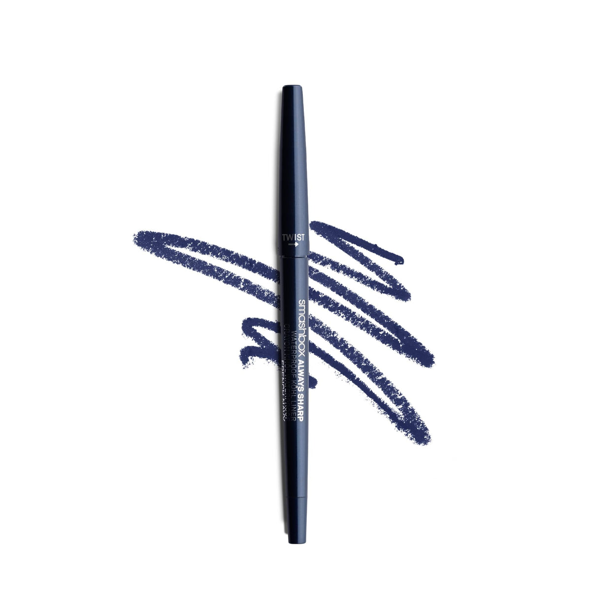 Smashbox Always Sharp Longwear Kohl Eyeliner Pencil | Self-Sharpening Cap When You Twist | Long Lasting, Waterproof Eyeliner, 0.01 Ounce