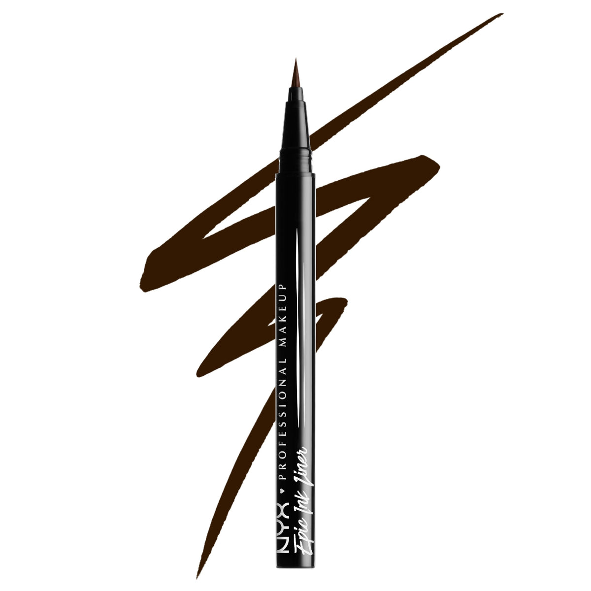 NYX PROFESSIONAL MAKEUP Epic Ink Eyeliner, Up To 24HR Wear, Milk Chocolate