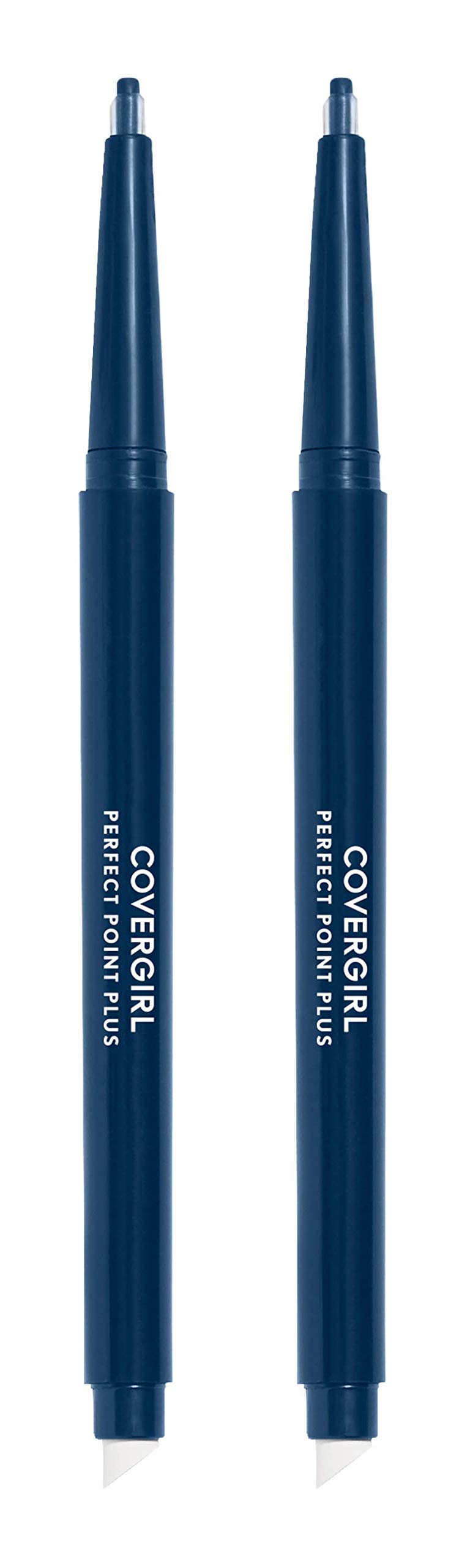COVERGIRL Perfect Point Plus Eyeliner Pencil, Black Onyx Pack of 1, Long-Lasting, Versatile Black Eyeliner, Soft Smudging Tip, No Sharpening Needed