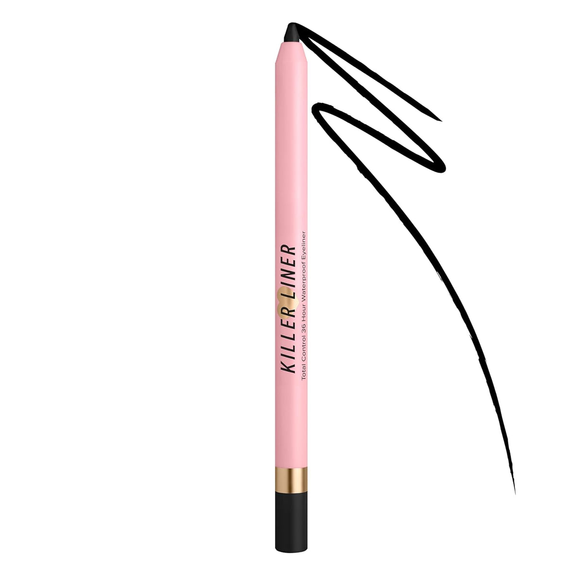 Too Faced Killer Liner 36-Hour Gel Eyeliner Pencil | Long Lasting, Waterproof, Non-Flaking Eyeliner Pencil, 0.04 Ounce