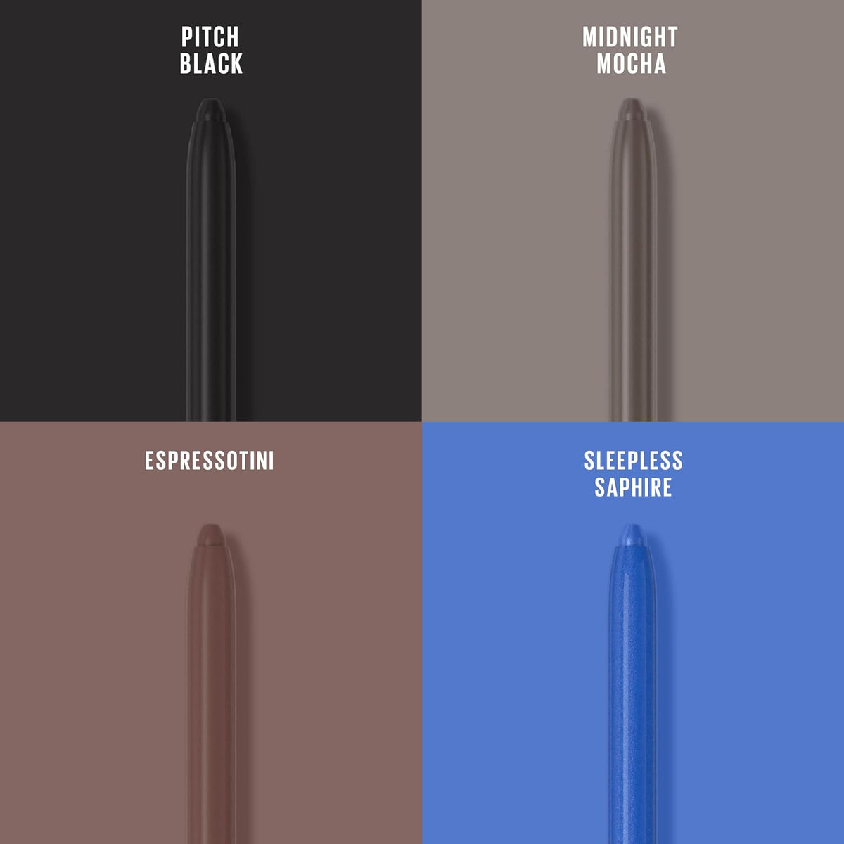 Maybelline Tattoo Studio Automatic Gel Pencil Waterproof Eyeliner, Blendable, Smudge Resistant, Matte Eyeliner For Up To 36HR Wear, Expressotini (Smokey Brown), Packaging May Vary