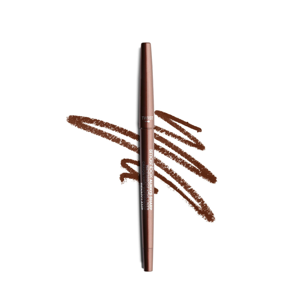 Smashbox Always Sharp Longwear Kohl Eyeliner Pencil | Self-Sharpening Cap When You Twist | Long Lasting, Waterproof Eyeliner, 0.01 Ounce