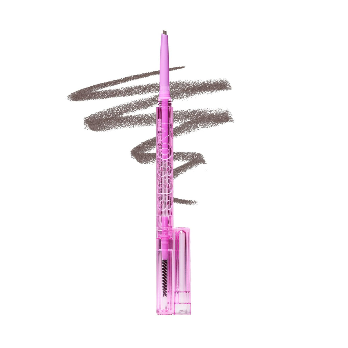 Kosas Brow Pop Eyebrow Pencil with Spoolie, Medium Brown