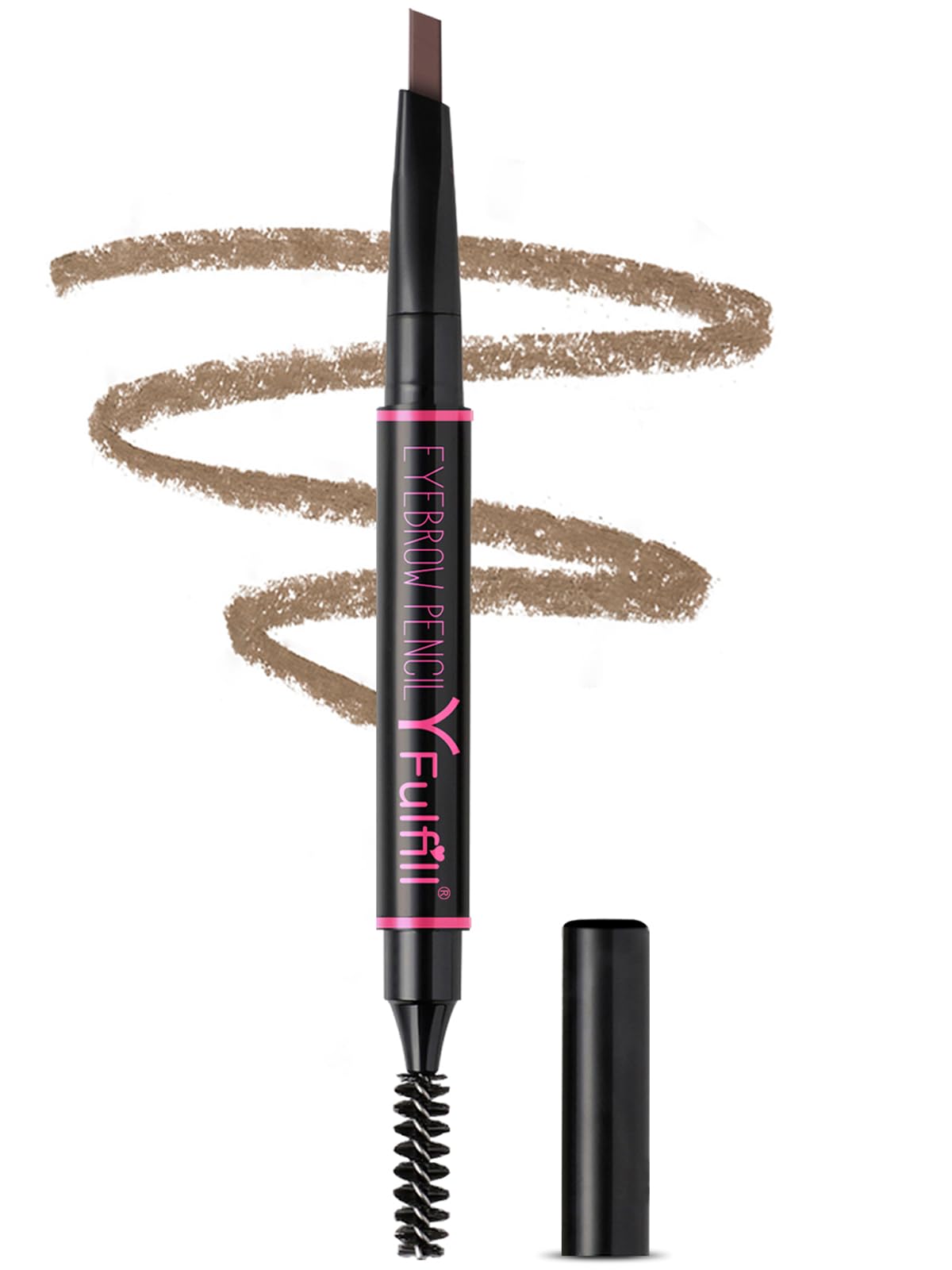 Yfulfill Light Brown Eyebrow Pencil for Women with Light to Medium BRN Hair