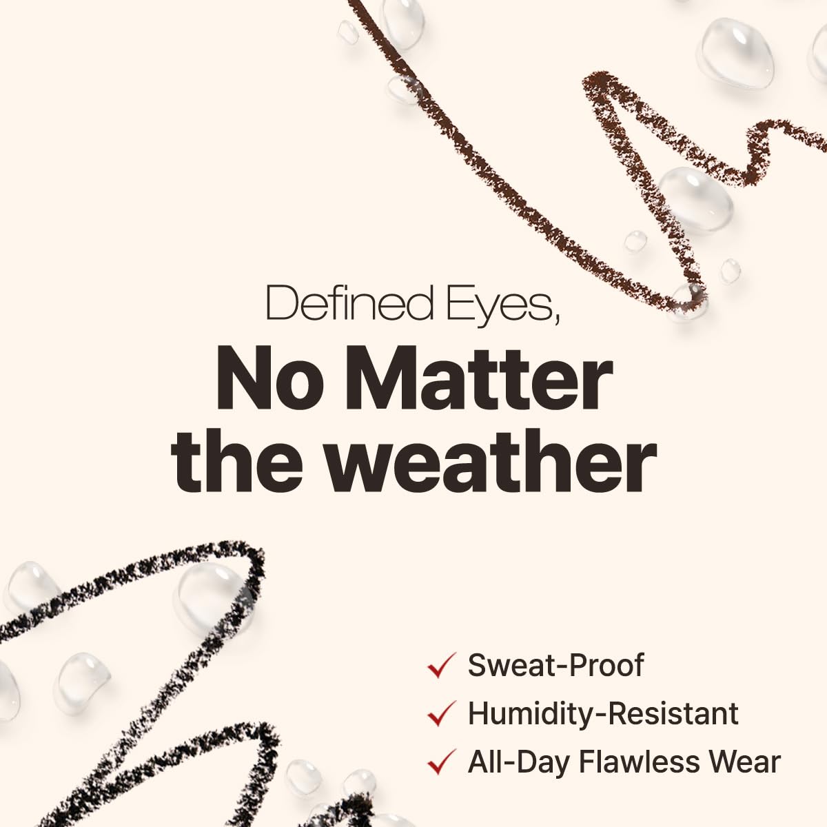 CLIO Extreme Gelpresso Pencil Eyeliner, Gel Smooth Waterproof Formula, High Pigment Color, Smudge Proof Long Wear, Creamy Glide, Tightline Blend Control, Safe for Sensitive Eyes (001 Black Brown)