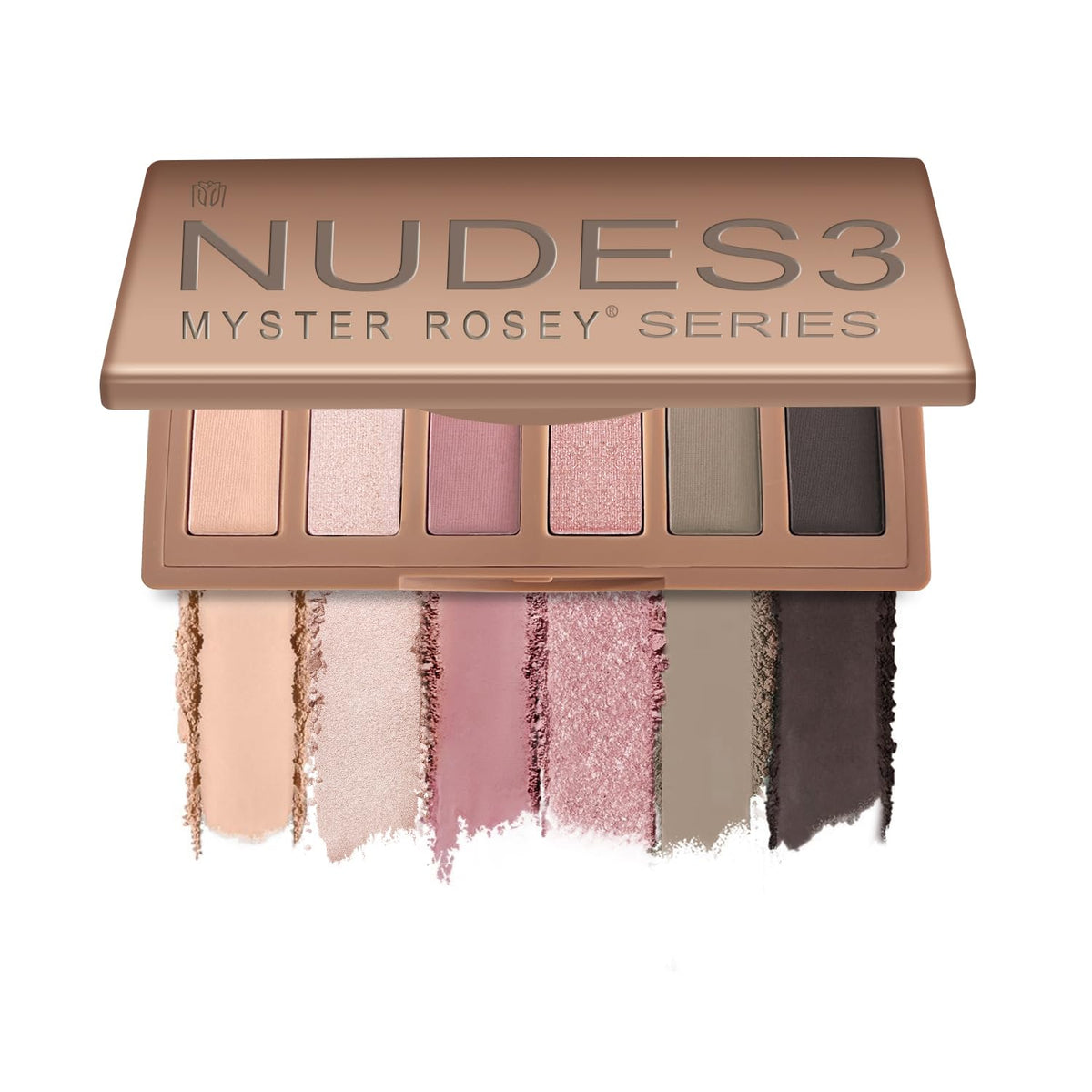 MYSTER ROSEY Nudes 2 Matte Eyeshadow Palette, Neutral Eye Shadow Palettes