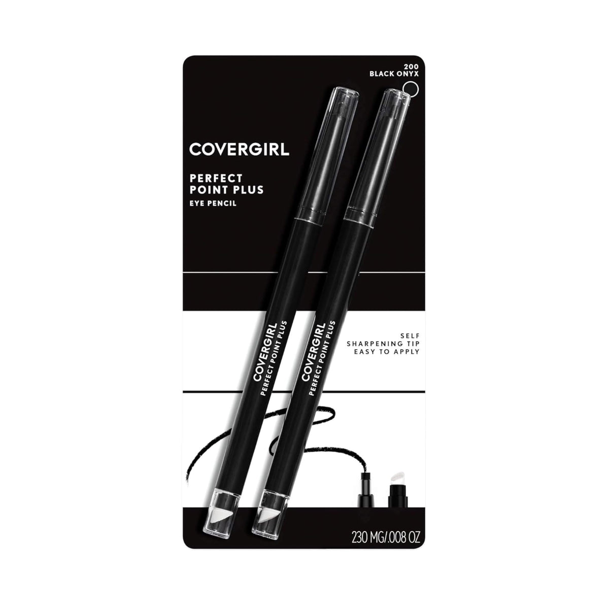 COVERGIRL Perfect Point PLUS Eyeliner Pencil, Espresso .008 oz. (0.23 mg) (Packaging may vary)