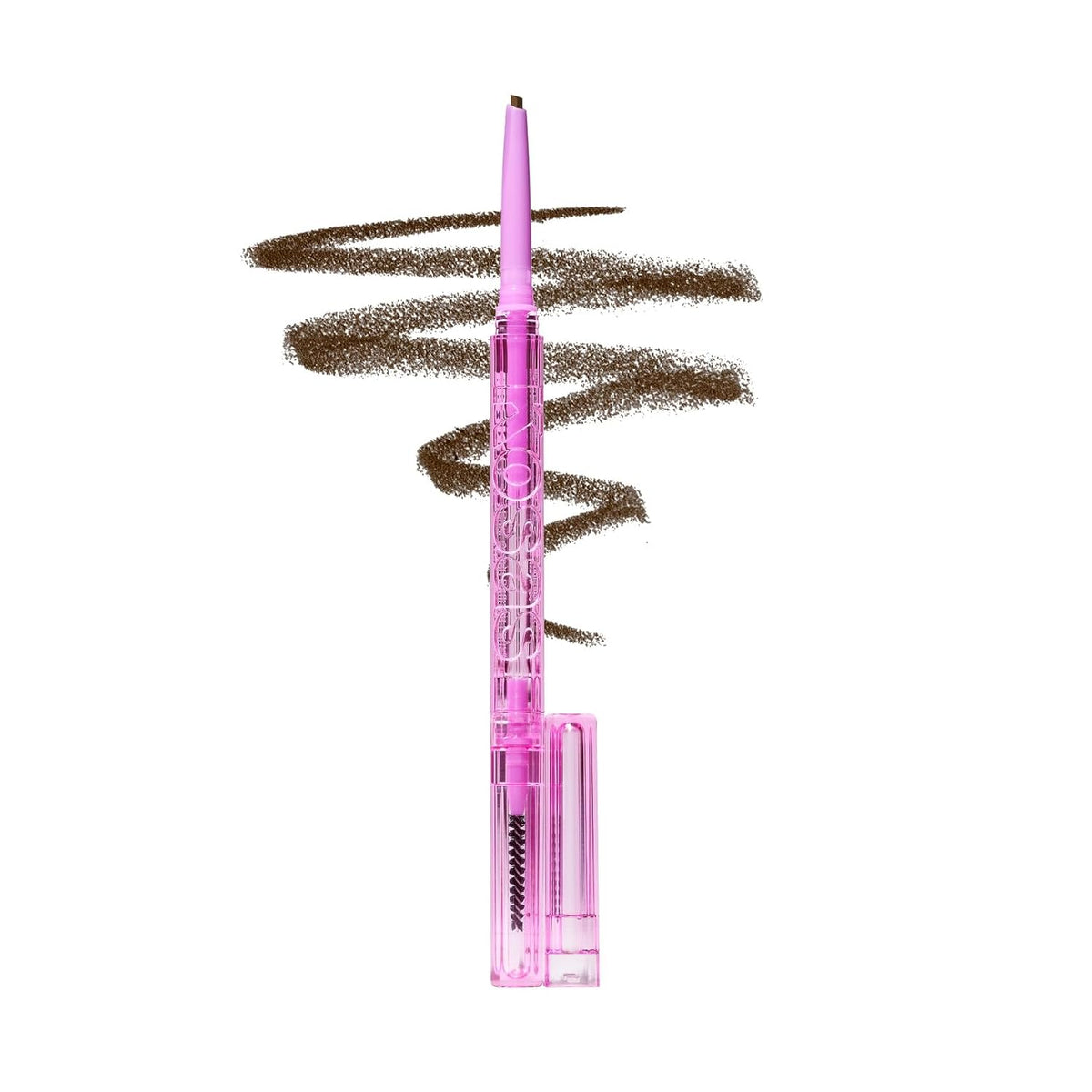 Kosas Brow Pop Eyebrow Pencil with Spoolie, Medium Brown