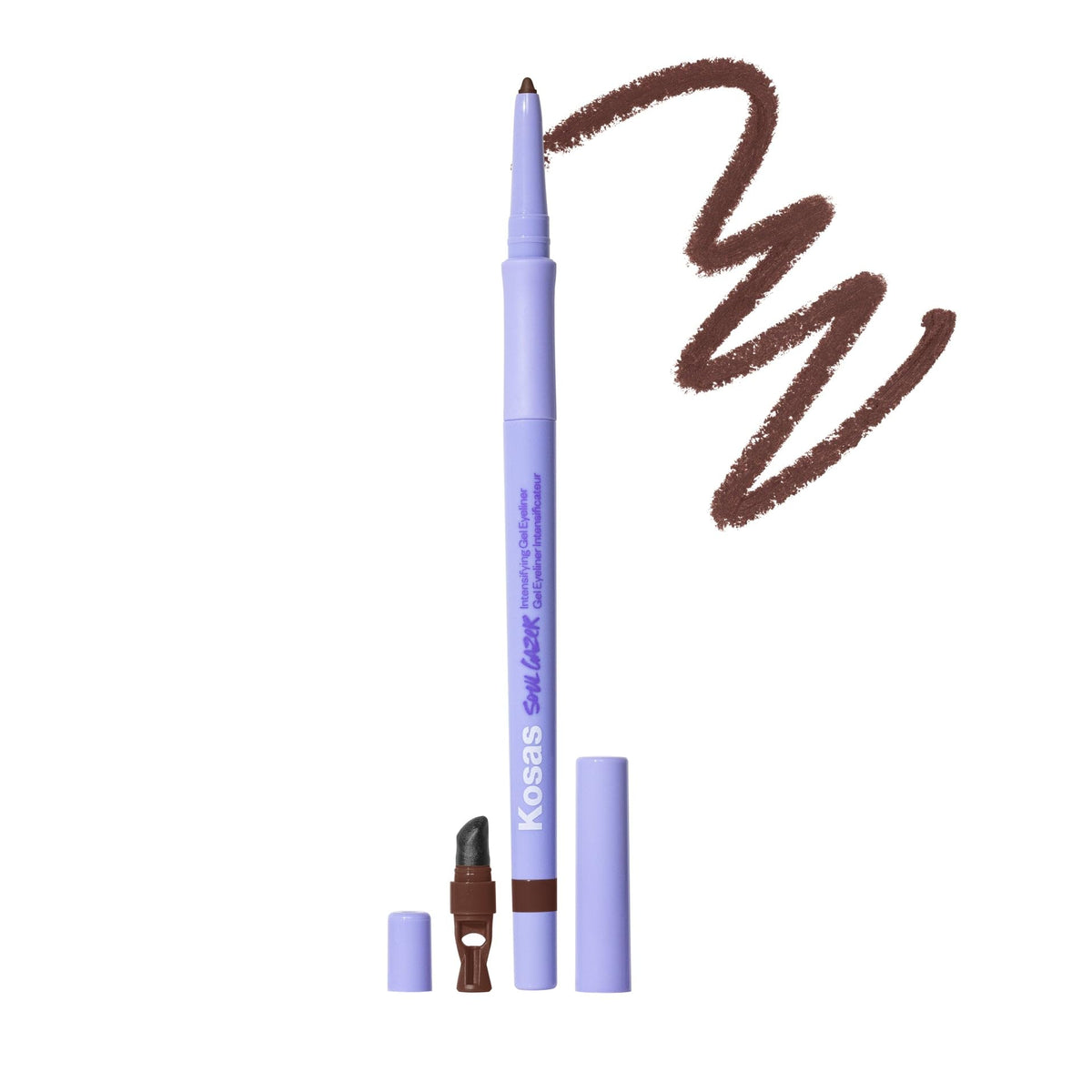 Kosas Soulgazer Waterproof and Smudge-Resistant Gel Eyeliner Blackened Blue