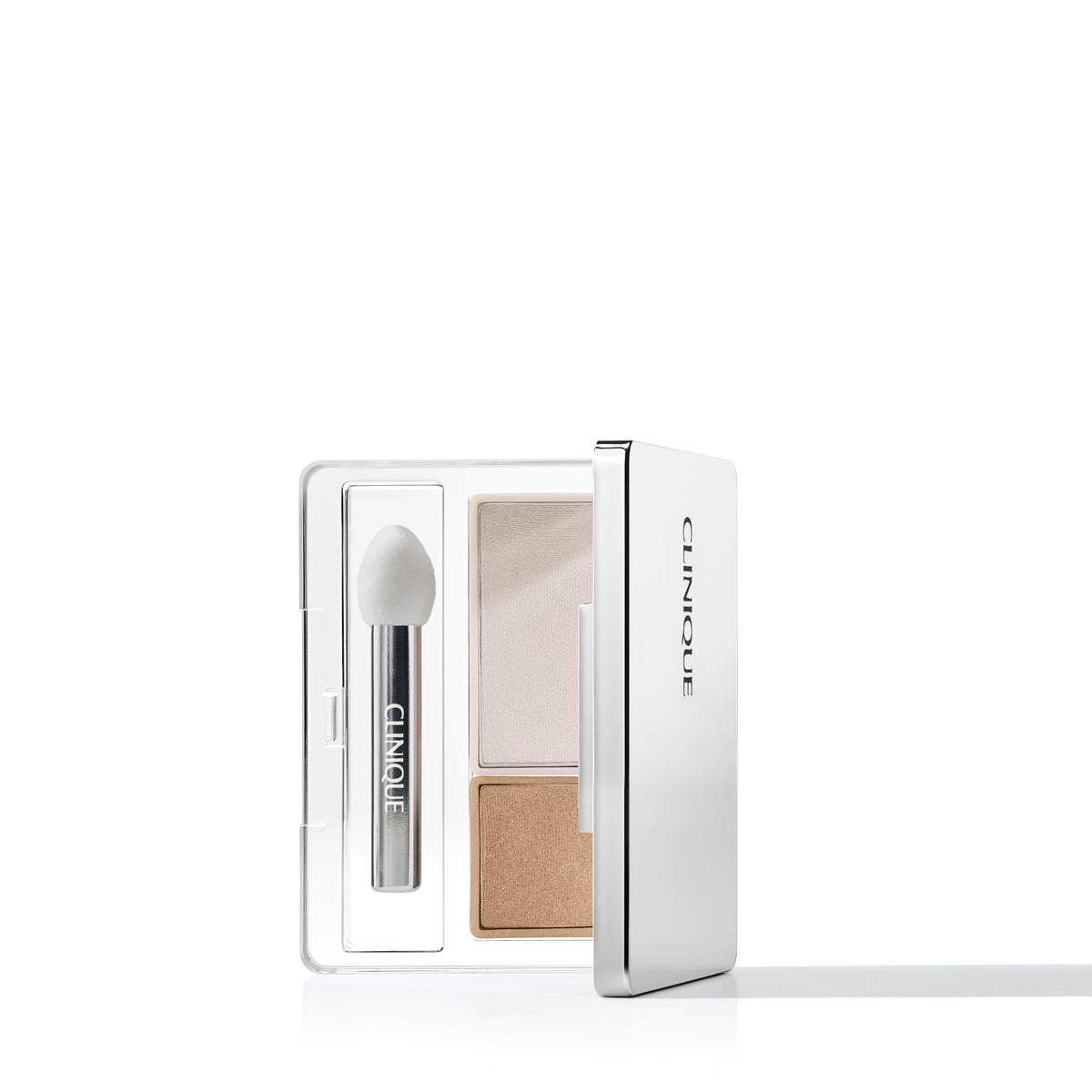 Clinique All About Shadow Duo Eye Shadow Makeup | Safe For Sensitive Eyes | Buildable + Long-Wearing Color | Smooth, Easy Application | Buildable + Long-Wearing Color | Smooth, Easy Application