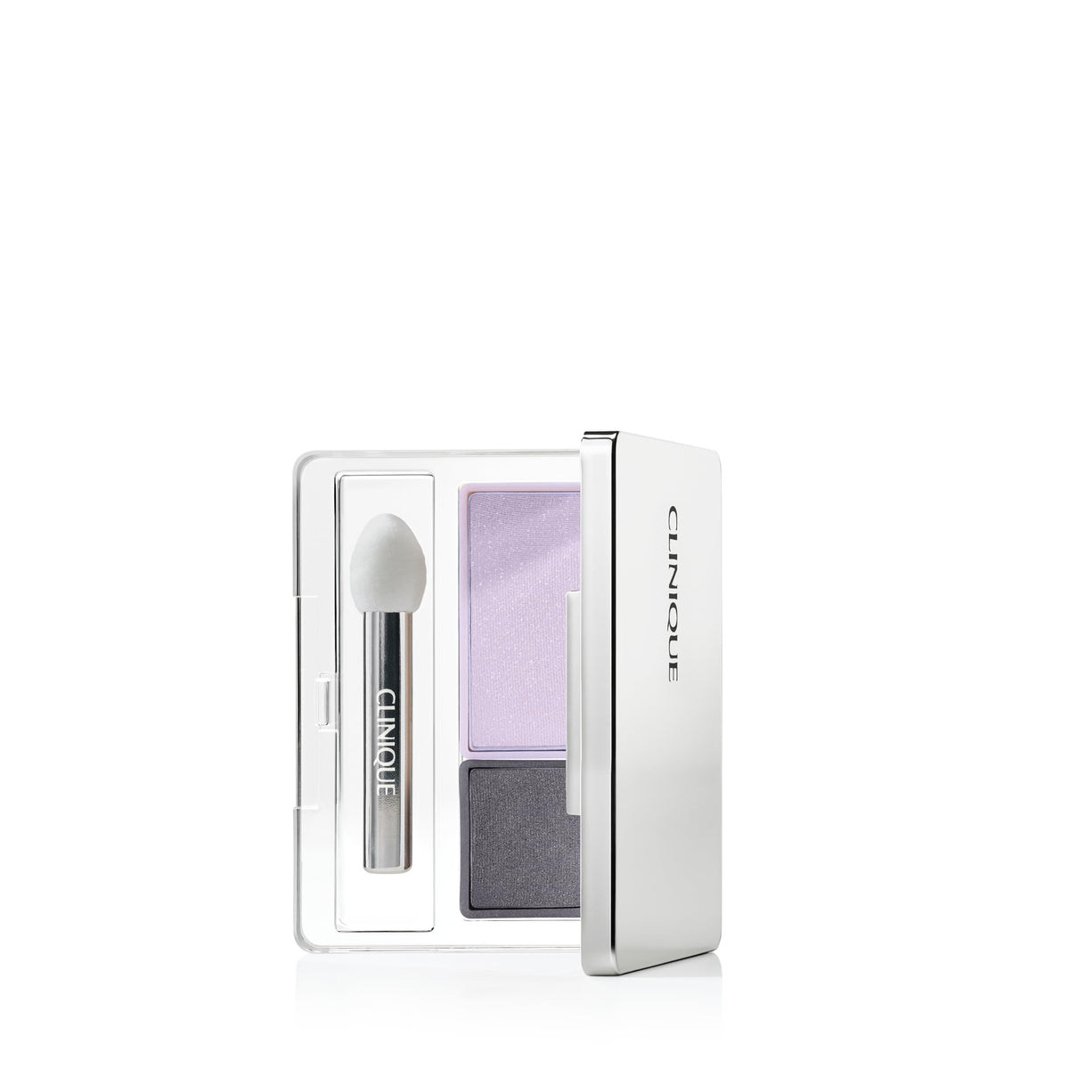 Clinique All About Shadow Duo Eye Shadow Makeup | Safe For Sensitive Eyes | Buildable + Long-Wearing Color | Smooth, Easy Application | Buildable + Long-Wearing Color | Smooth, Easy Application