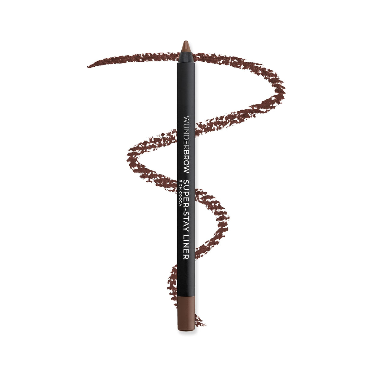 Wunderbrow Super Stay Eyeliner Pencil, Waterproof and Smudge-Proof, Shade: Intense Noir