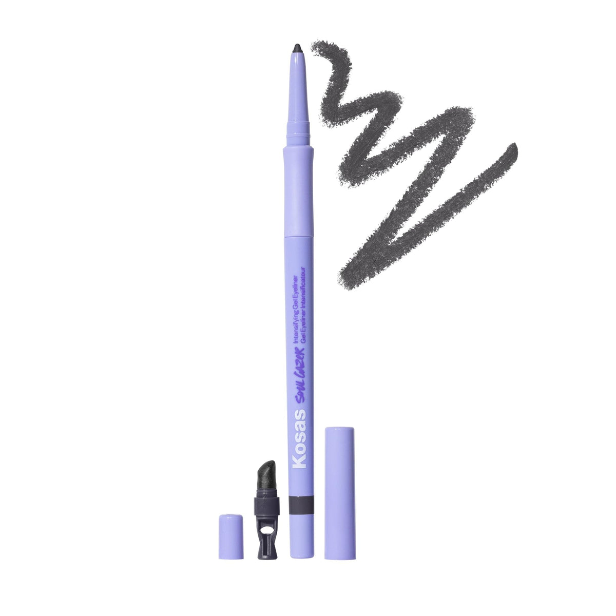 Kosas Soulgazer Waterproof and Smudge-Resistant Gel Eyeliner Blackened Blue