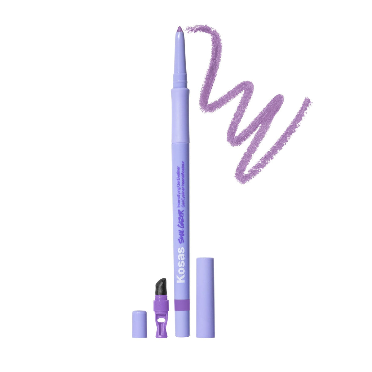Kosas Soulgazer Waterproof and Smudge-Resistant Gel Eyeliner Blackened Blue