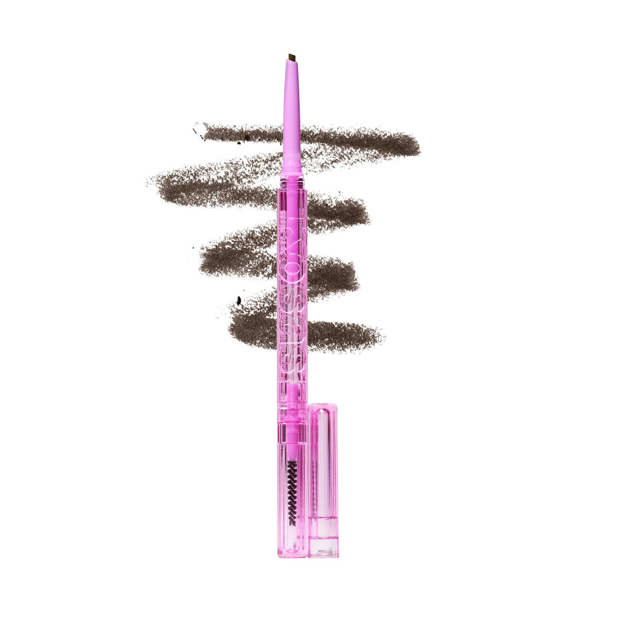 Kosas Brow Pop Eyebrow Pencil with Spoolie, Medium Brown