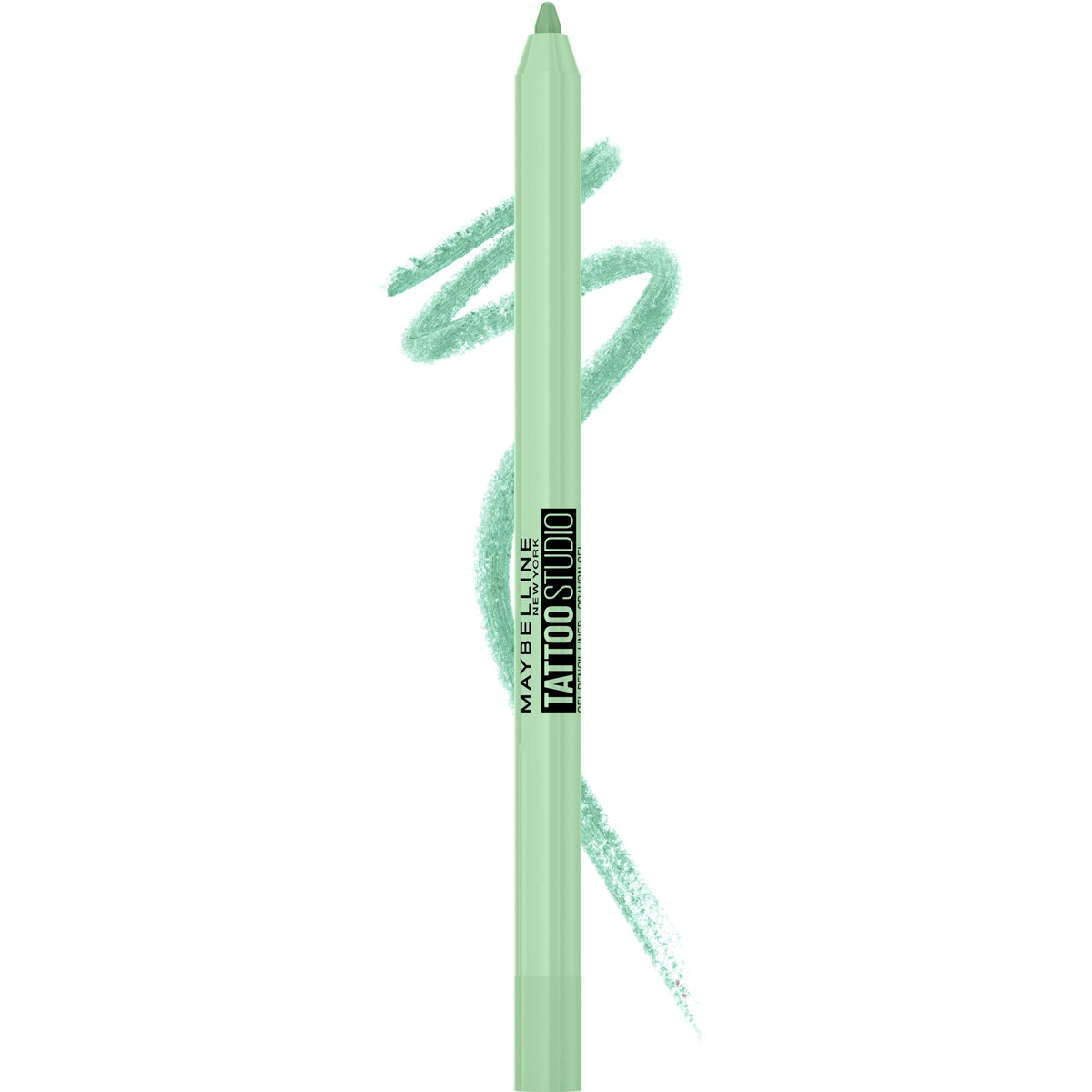Maybelline TattooStudio Long-Lasting Sharpenable Eyeliner Pencil, Glide on Smooth Gel Pigments with 36 Hour Wear, Waterproof, Bold Brown, 1 Count