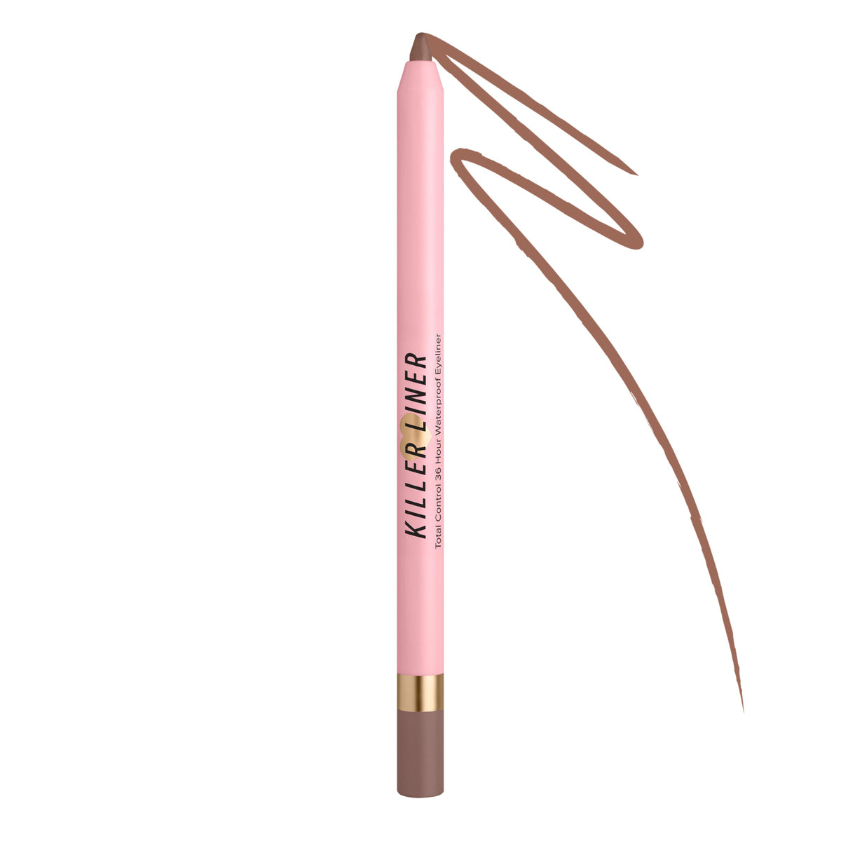 Too Faced Killer Liner 36-Hour Gel Eyeliner Pencil | Long Lasting, Waterproof, Non-Flaking Eyeliner Pencil, 0.04 Ounce
