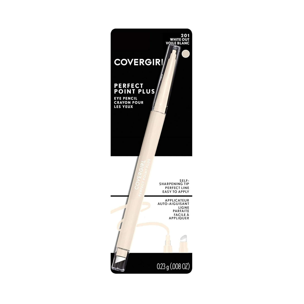 COVERGIRL Perfect Point PLUS Eyeliner Pencil, Espresso .008 oz. (0.23 mg) (Packaging may vary)