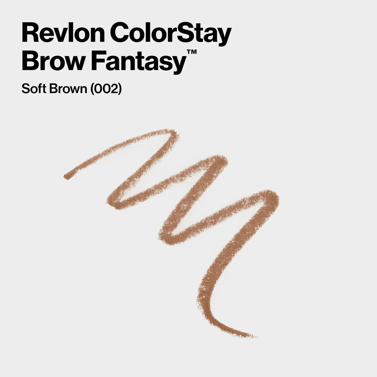 Revlon ColorStay Brow Fantasy Pencil & Gel, 002 Soft Brown