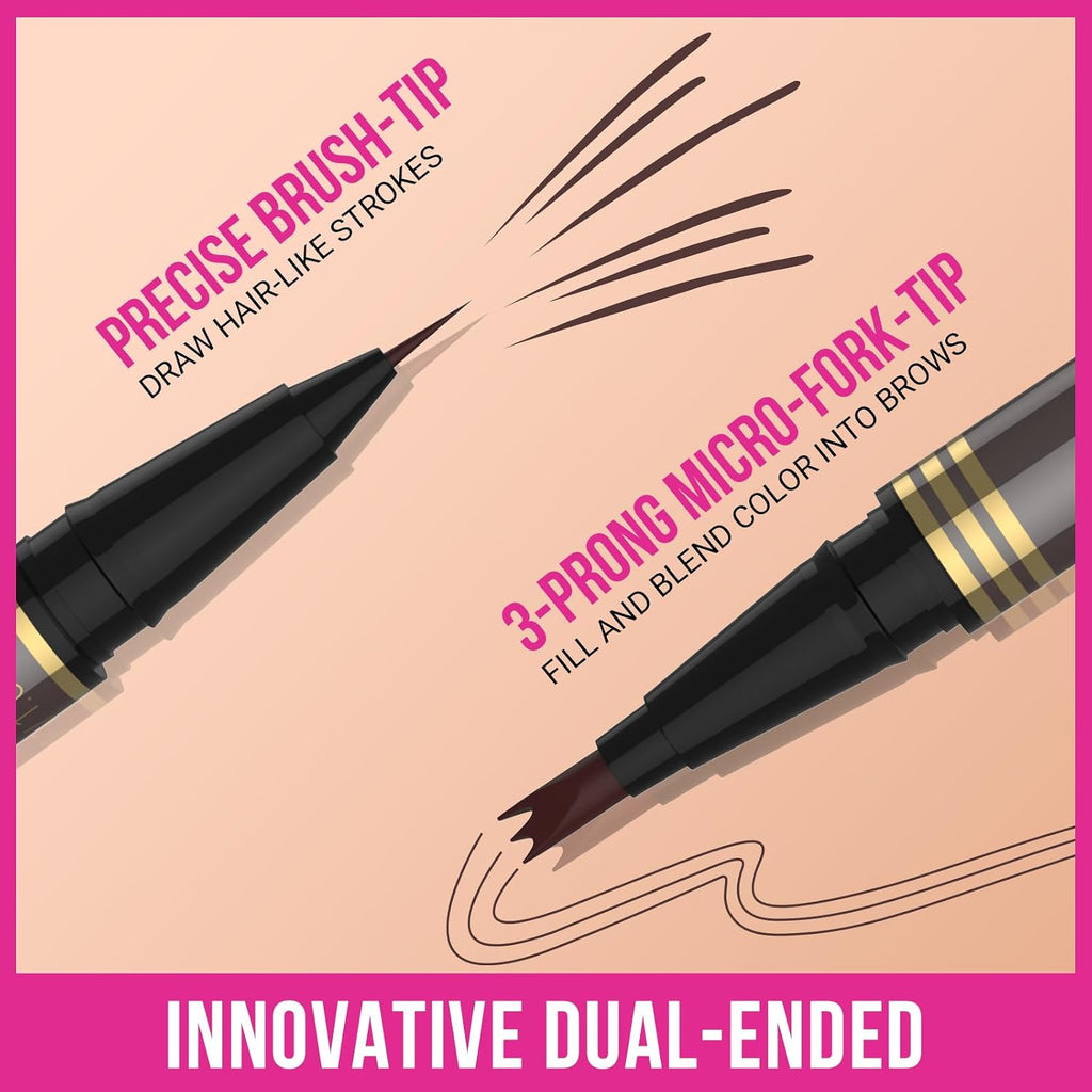 iMethod Dual-Ended Eyebrow Pen for Natural-Looking Brows, Light Brown