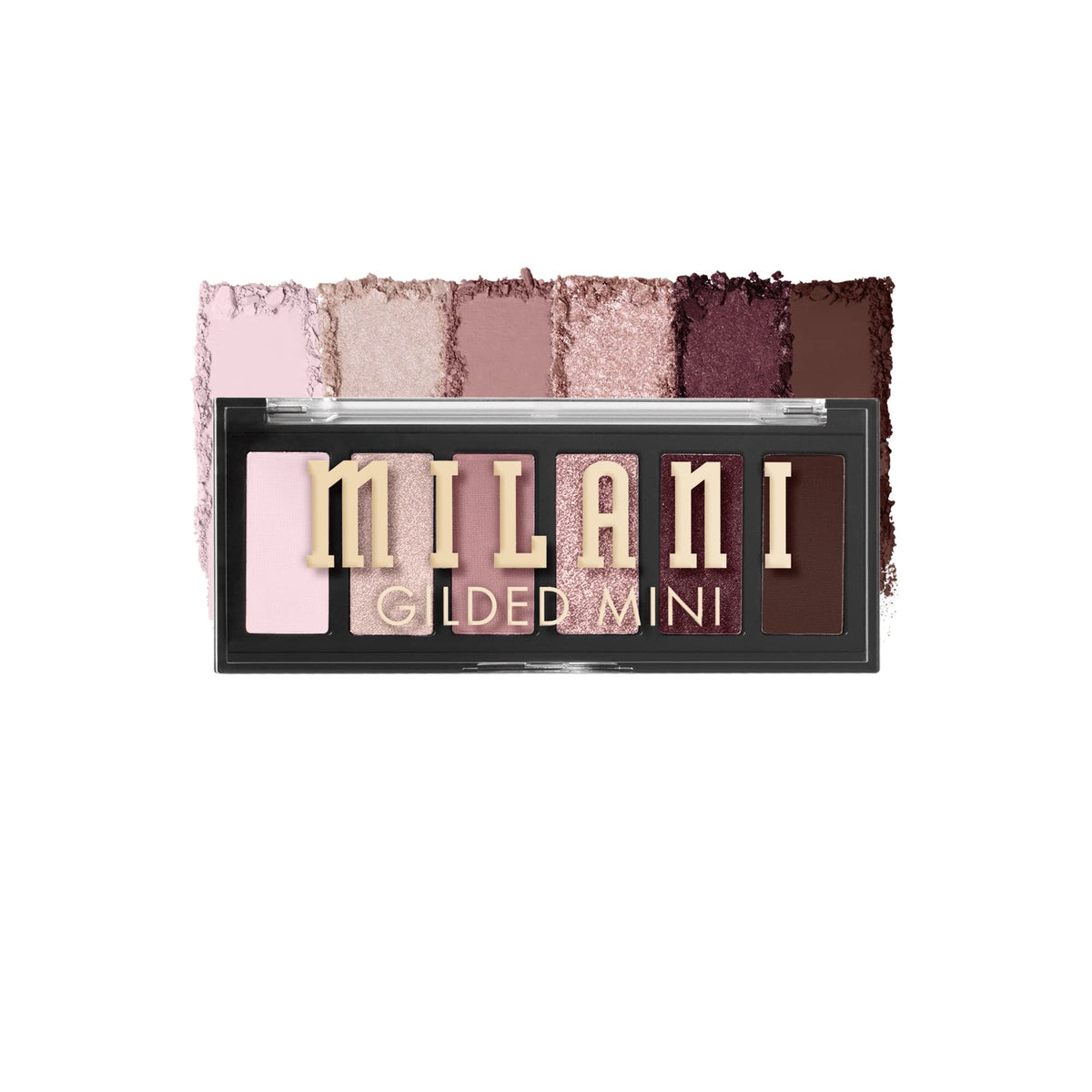 Milani Gilded Mini Eyeshadow Palette Matte Shimmer Makeup - The Wine Down