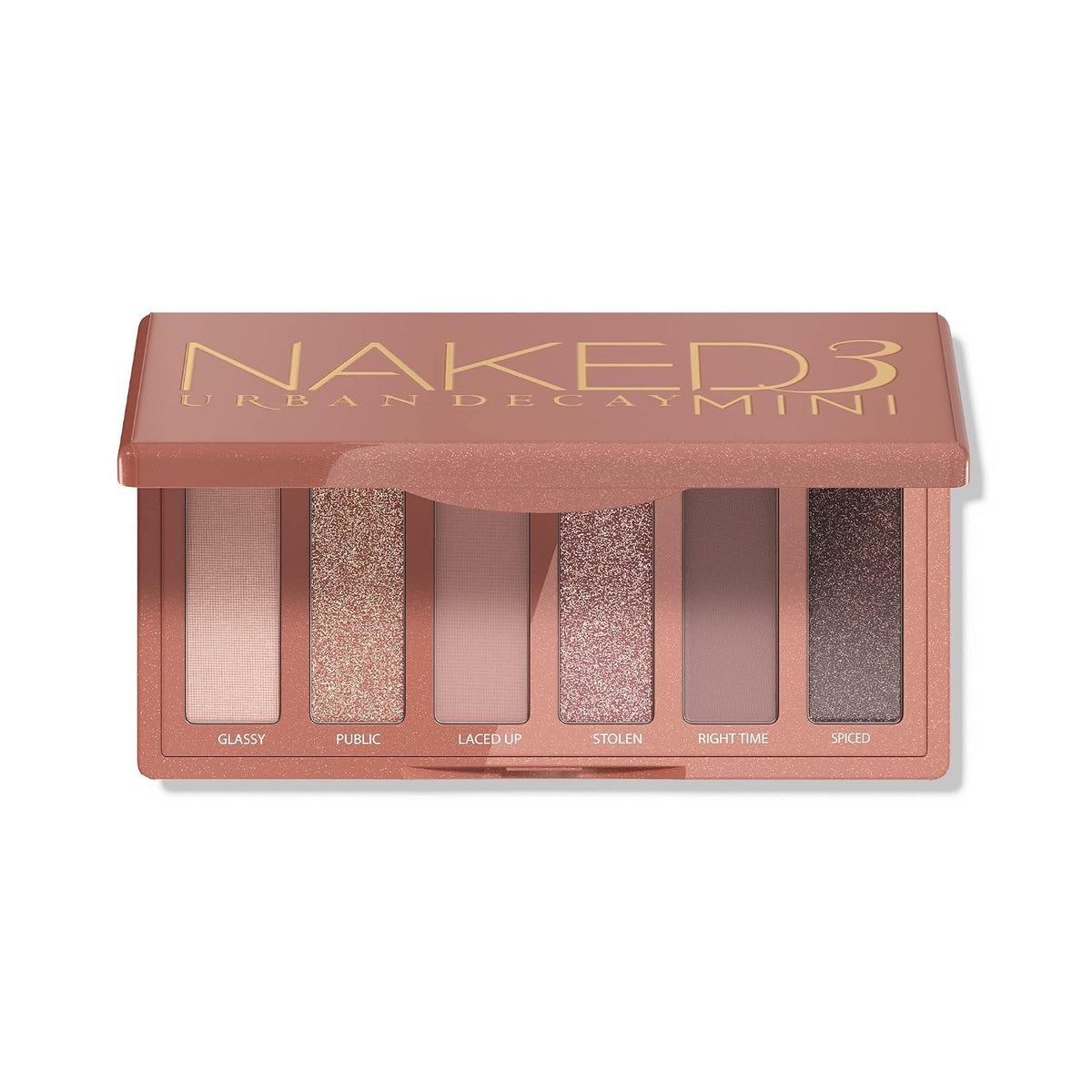 Urban Decay Naked3 Mini Eyeshadow Palette - 6 Rosy Pink Neutral Shadows