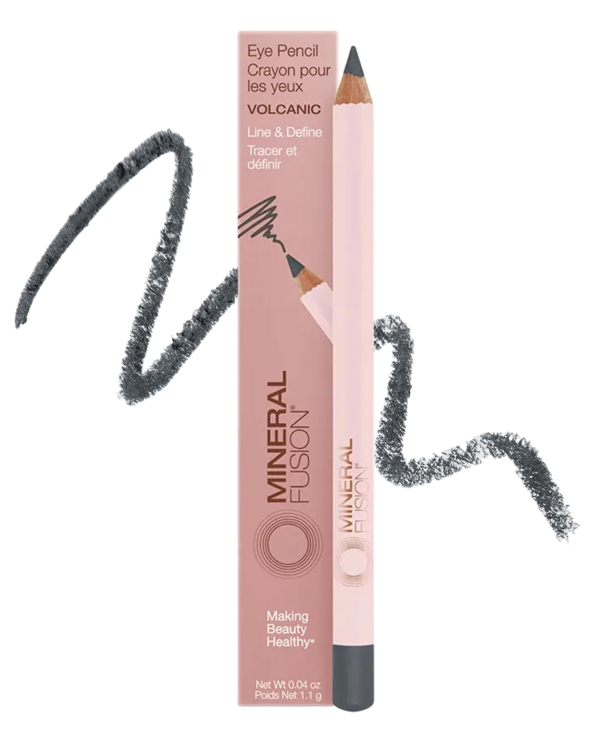 Mineral Fusion Eye Pencil (Black - Coal)